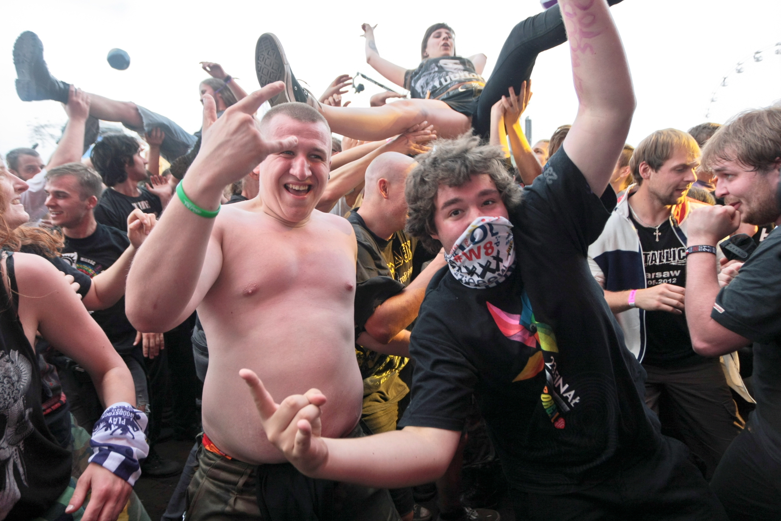 Uczestnicy 21. Przystanku Woodstock