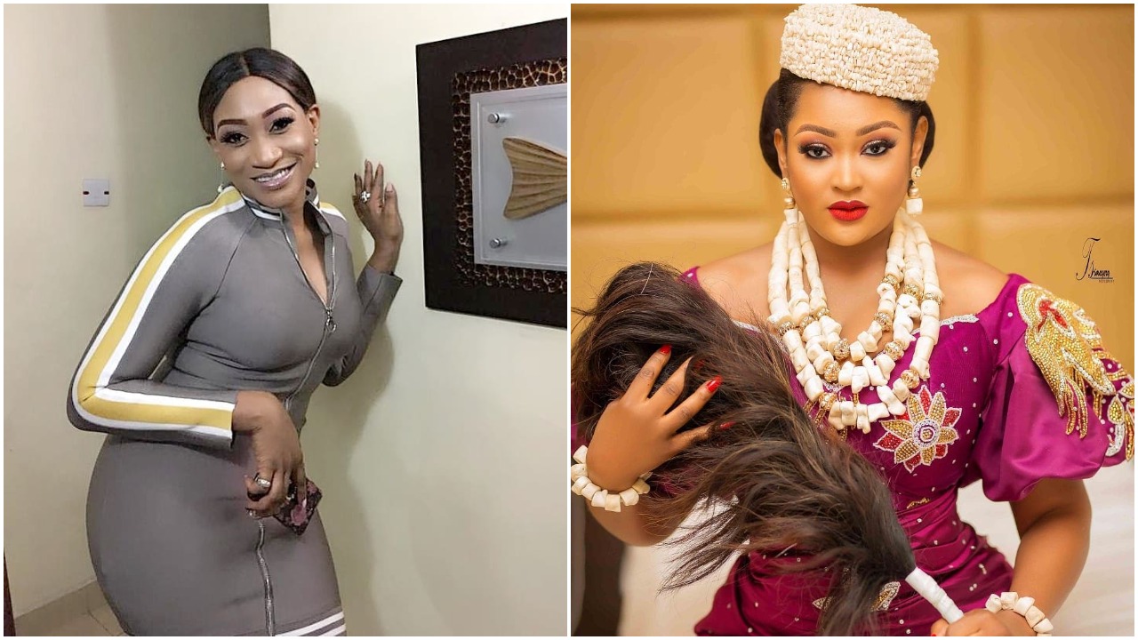 Two of Nollywood actresses, Oge Okoye and Uche Elendu have both been accused of sleeping with married men by another actress, Doris Ogala.