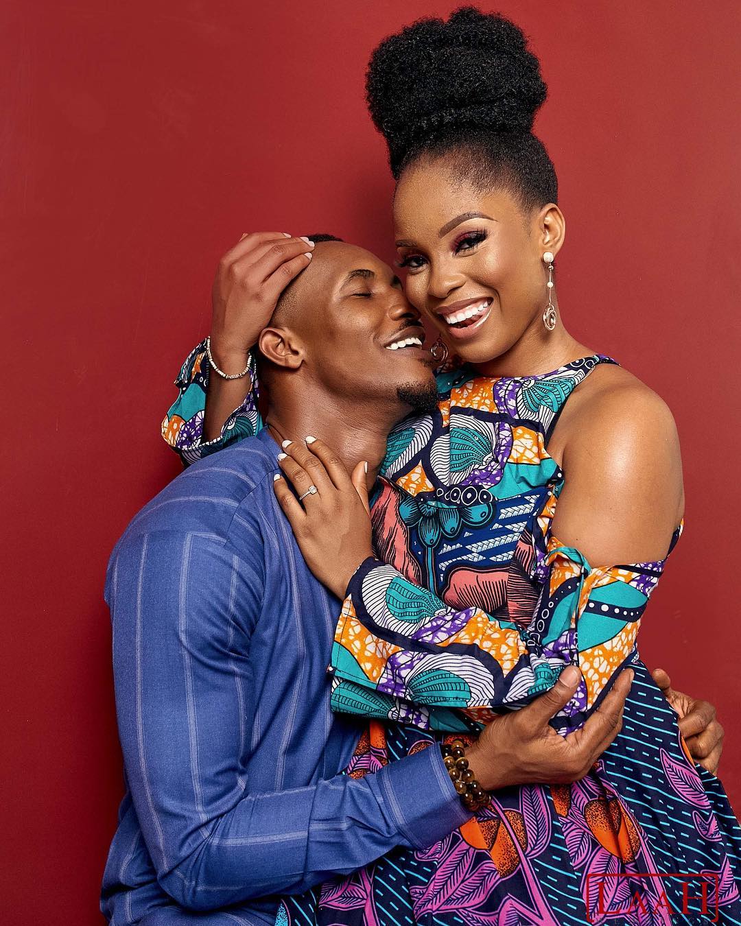 She is the wife to former reality TV star turned actor, Gideon Okeke. [Instagram/TheDeraDear]