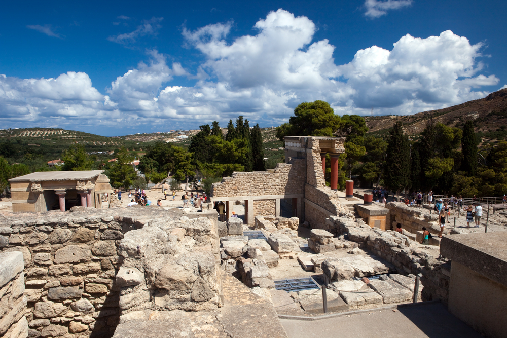 Minojski pałac Knossos, Kreta