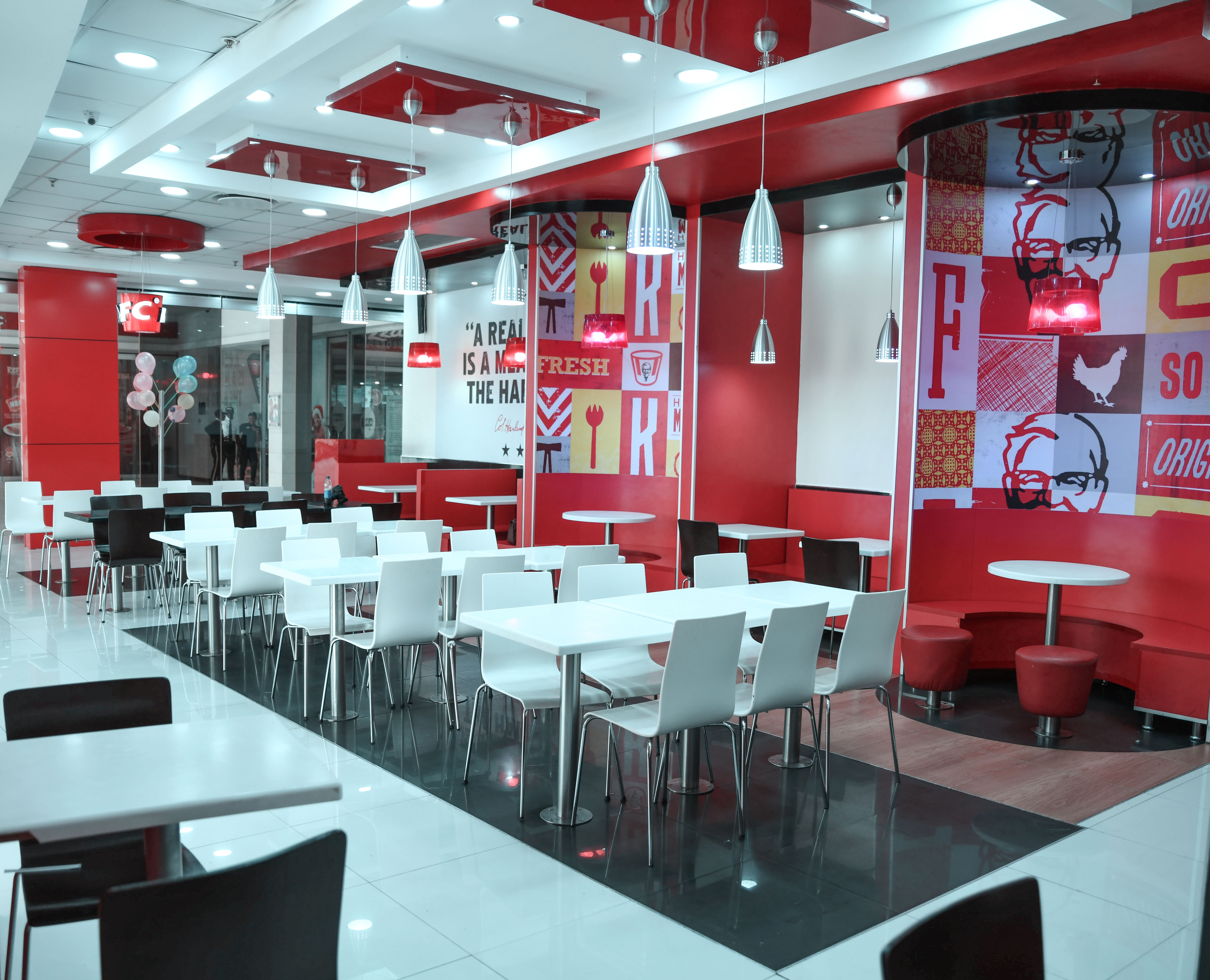 #WeLoveTheNewKFC: The KFC outlet at Ikeja City Mall is starting the year with a big bang!
