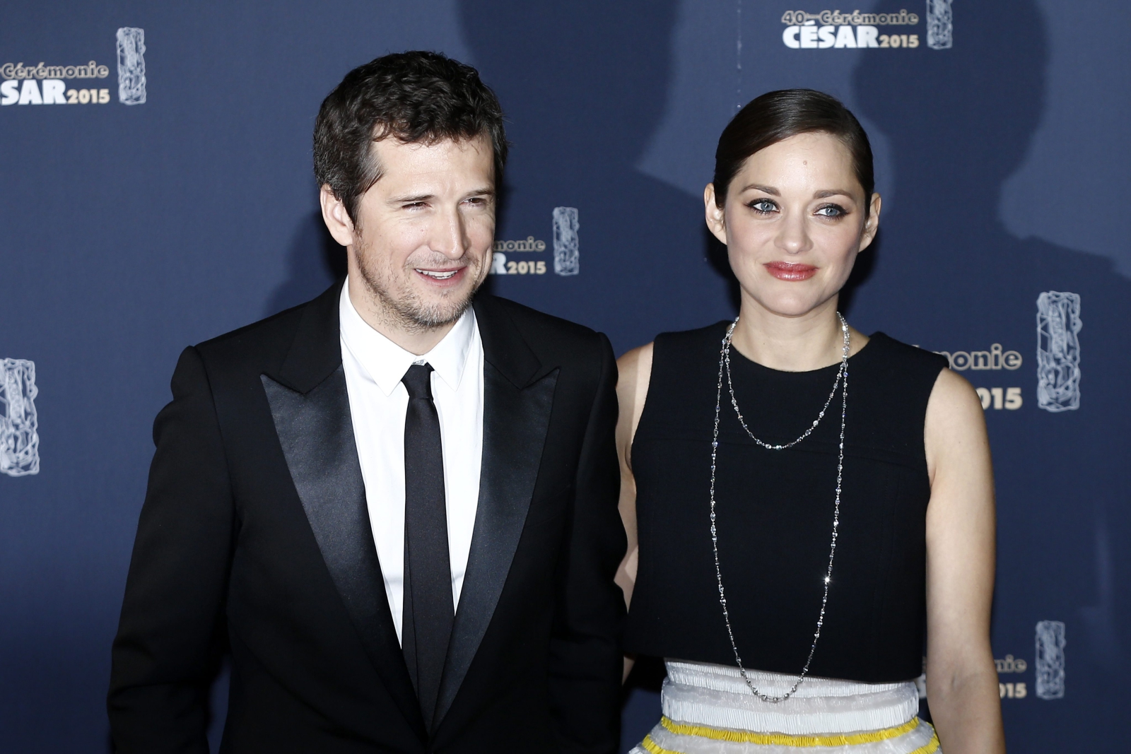 Guillaume Canet i Marion Cotillard na gali Cezarów