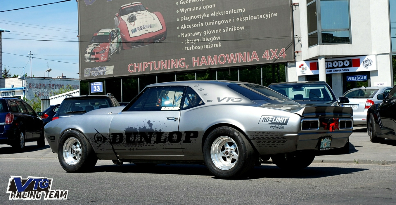 GMC Typhoon, z którym team był kojarzony do tej pory odchodzi na zasłużoną motoryzacyjną emeryturę. Marcin Blauth poprowadzi teraz legendarnego chevroleta camaro SS