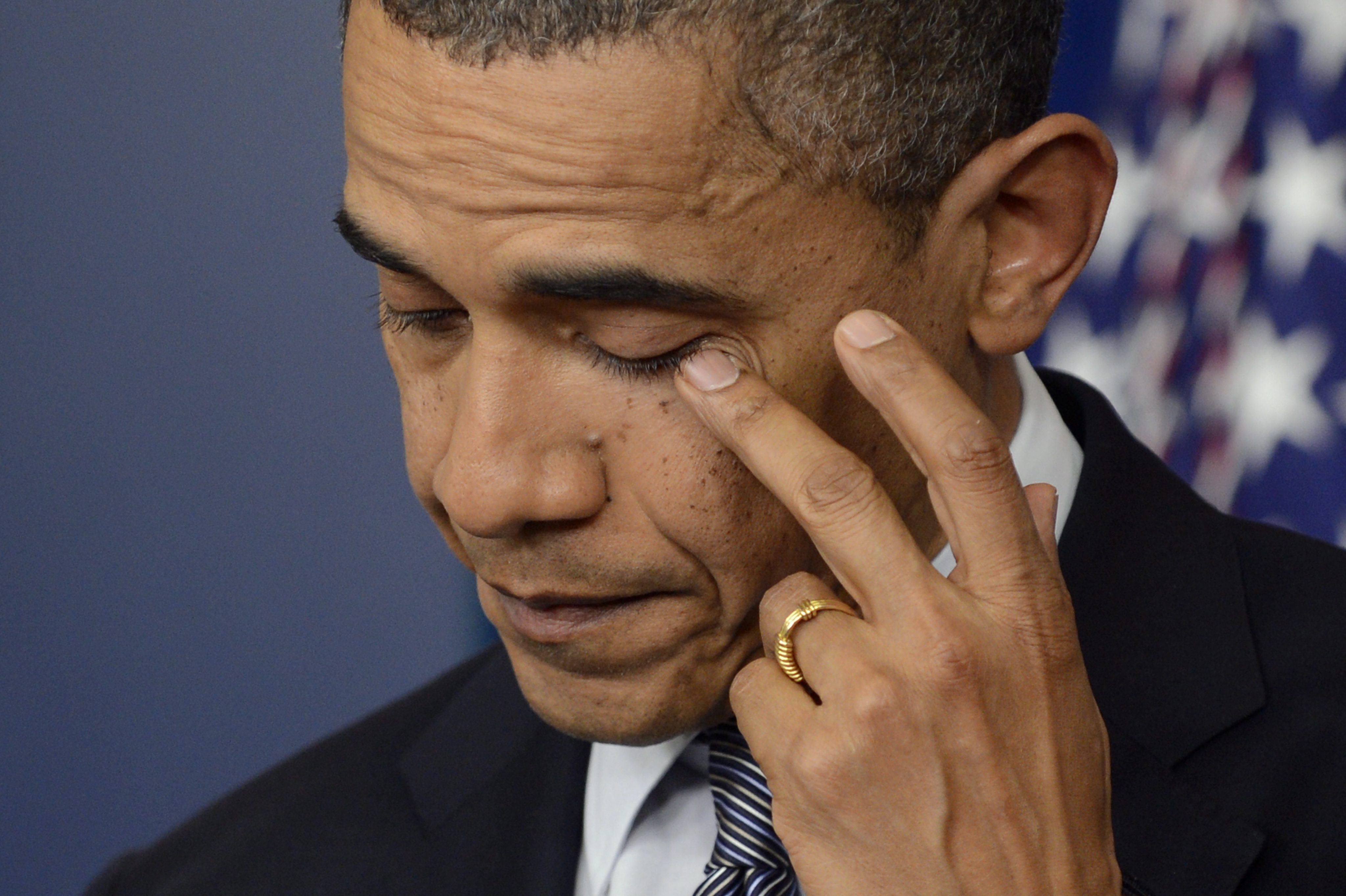 Barack Obama po masakrze w szkole w Newtown