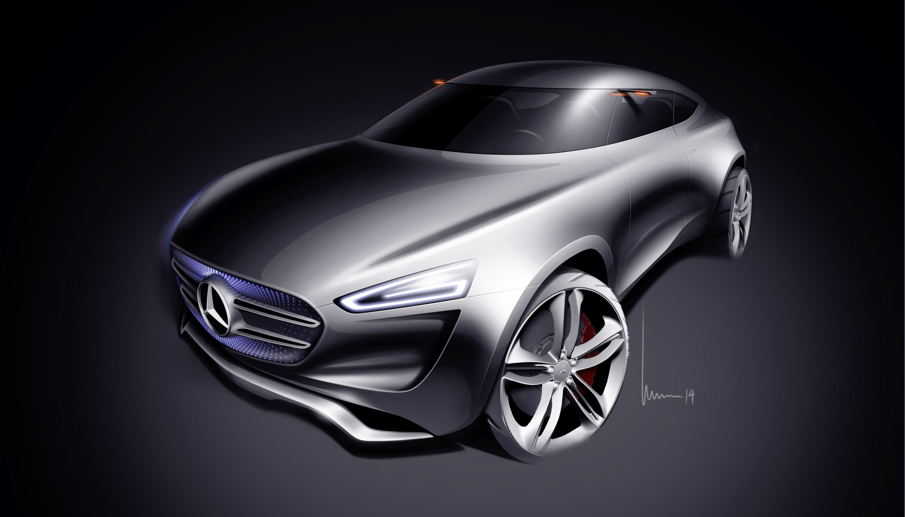 Mercedes Vision G-Code