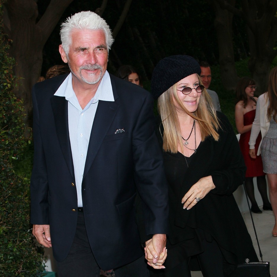Barbra Streisand z mężem Jamesem Brolinem