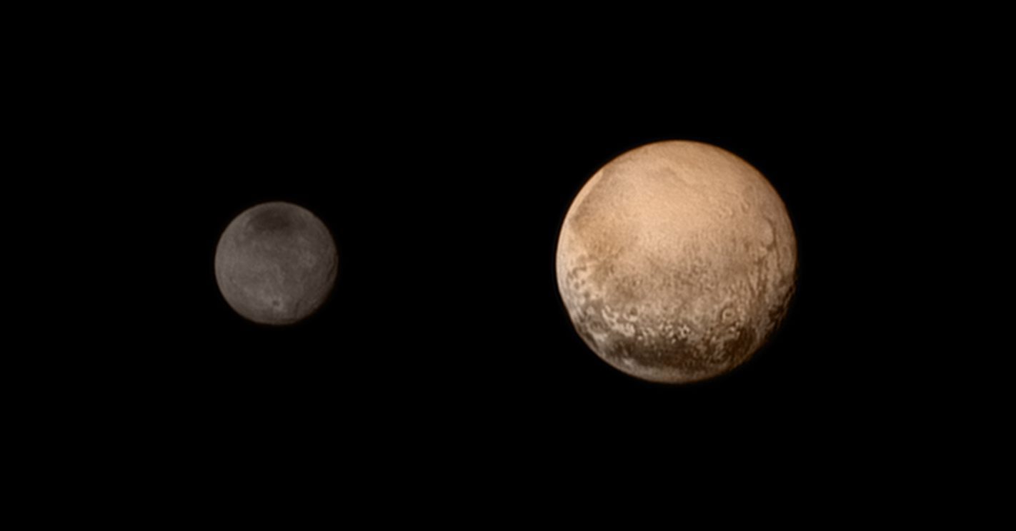 Zdjęcie Plutona wykonane przez sondę New Horizons