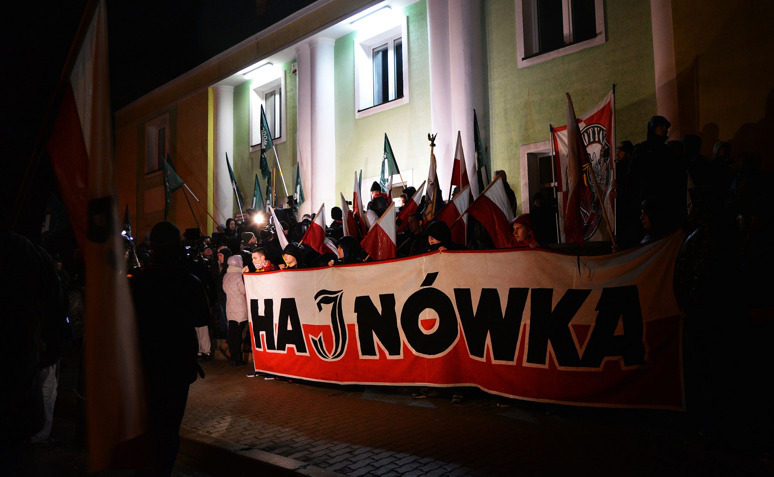 Policja i organizatorzy szacują, że II Marszu Żołnierzy Wyklętych wzięło udział 150-200 osób. Podobnie jak rok temu.