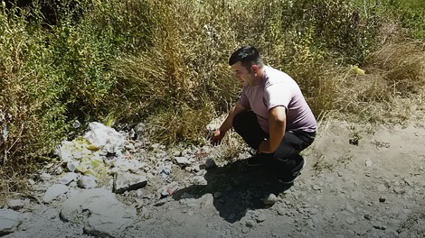 STRAVIČAN PRIZOR: Mesto gde je nađeno telo devojčice
