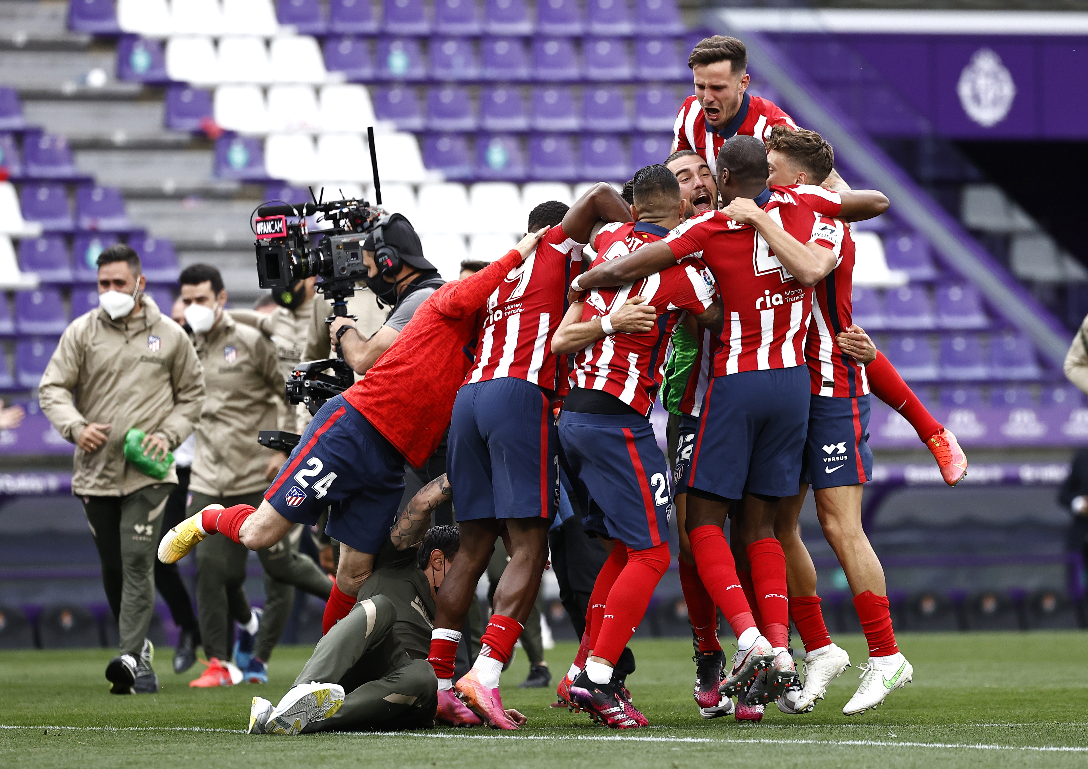 VIDEO: Radosť aj smútok v Madride, Atlético si výhrou v záverečnom kole zaistilo titul