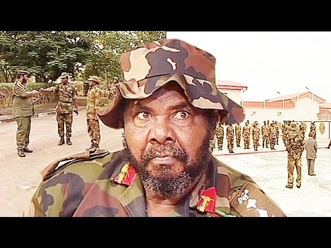 Contrary to Sugabelly's opinion, Pete Edochie plays a role of a military officer in this  Nollywood movie. (DoroTV)