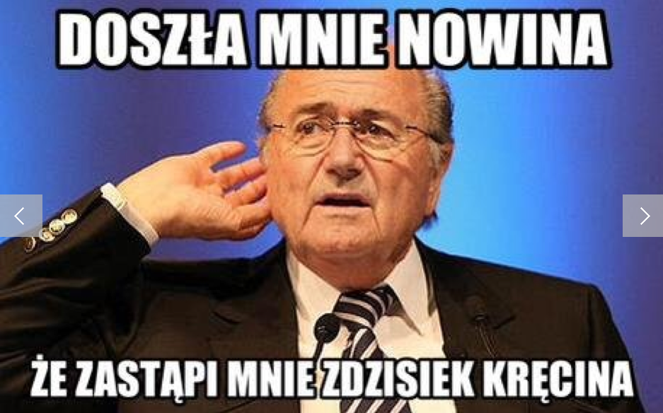 memy Sepp Blatter