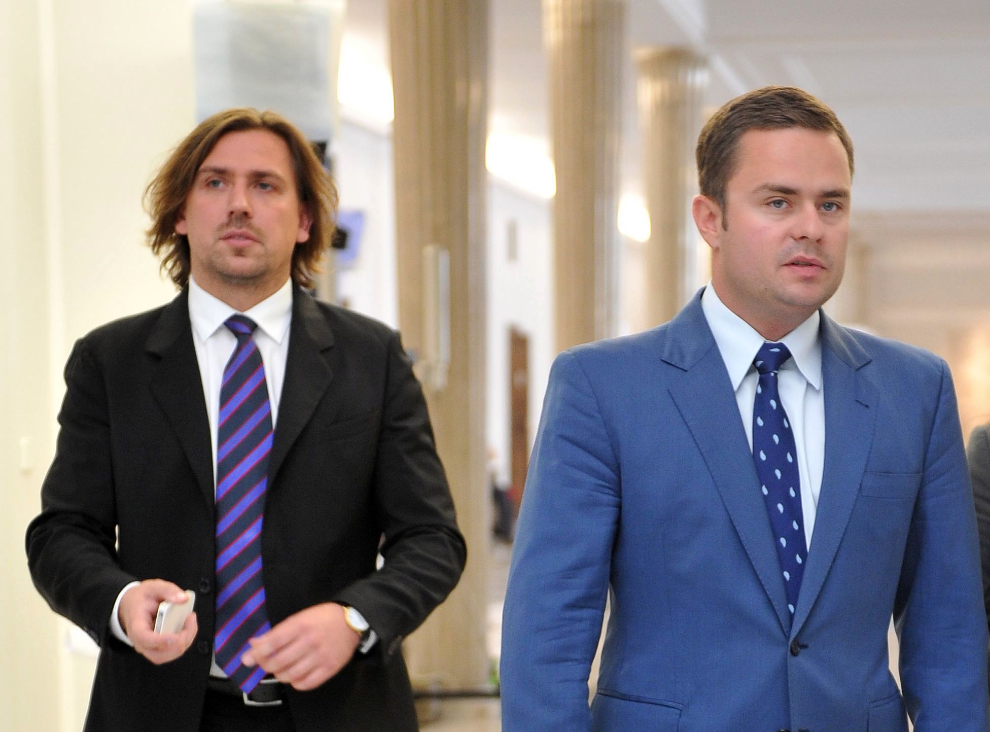 Tomasz Kaczmarek i Adam Hofman