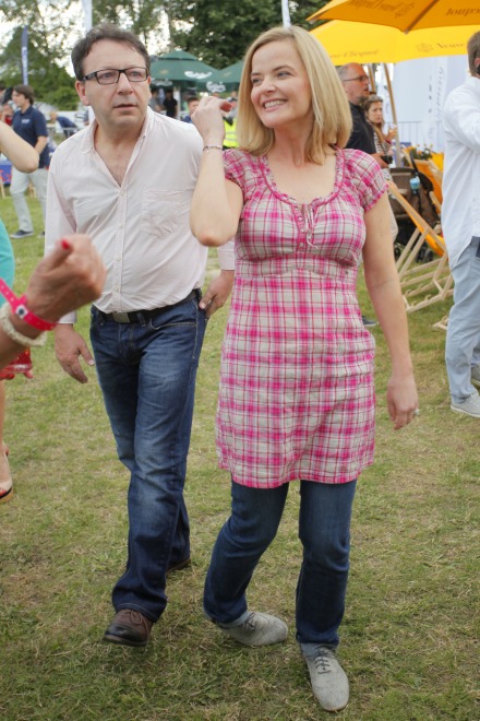 Monika Richardson i Zbigniew Zamachowski