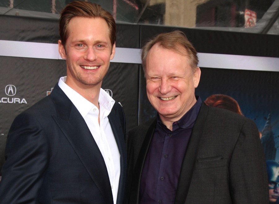 Alexander Skarsgård i jego ojciec Stellan Skarsgård