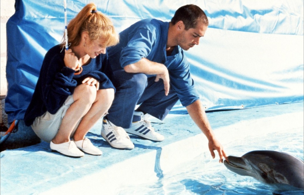 Jean-Marc Barr i Rosanna Arquette w filmie