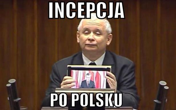 Kaczyński ipad Gliński mem 9 facebook