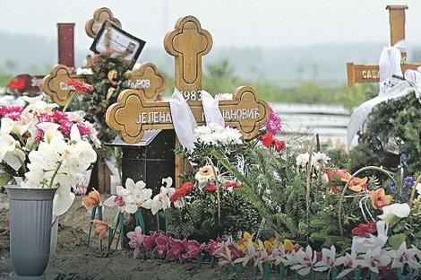 Jelenina humka na groblju u Borči