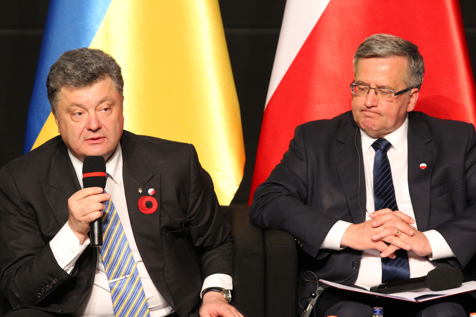 Prezydent Ukrainy PETRO POROSZENKO na Westerplatte