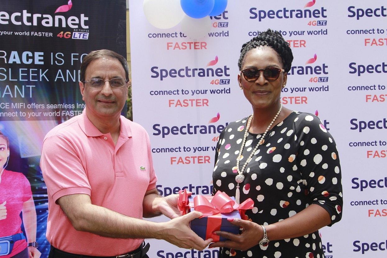 Spectranet Celebrates IWD 2019 with Celebrity Tina Mba and ACE MiFi