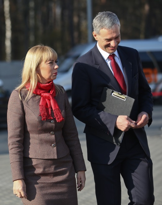 Elżbieta Bieńkowska i Paweł Poncyljusz