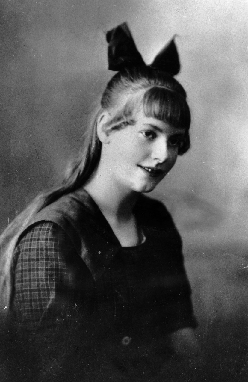 Greta Garbo w 1918 roku