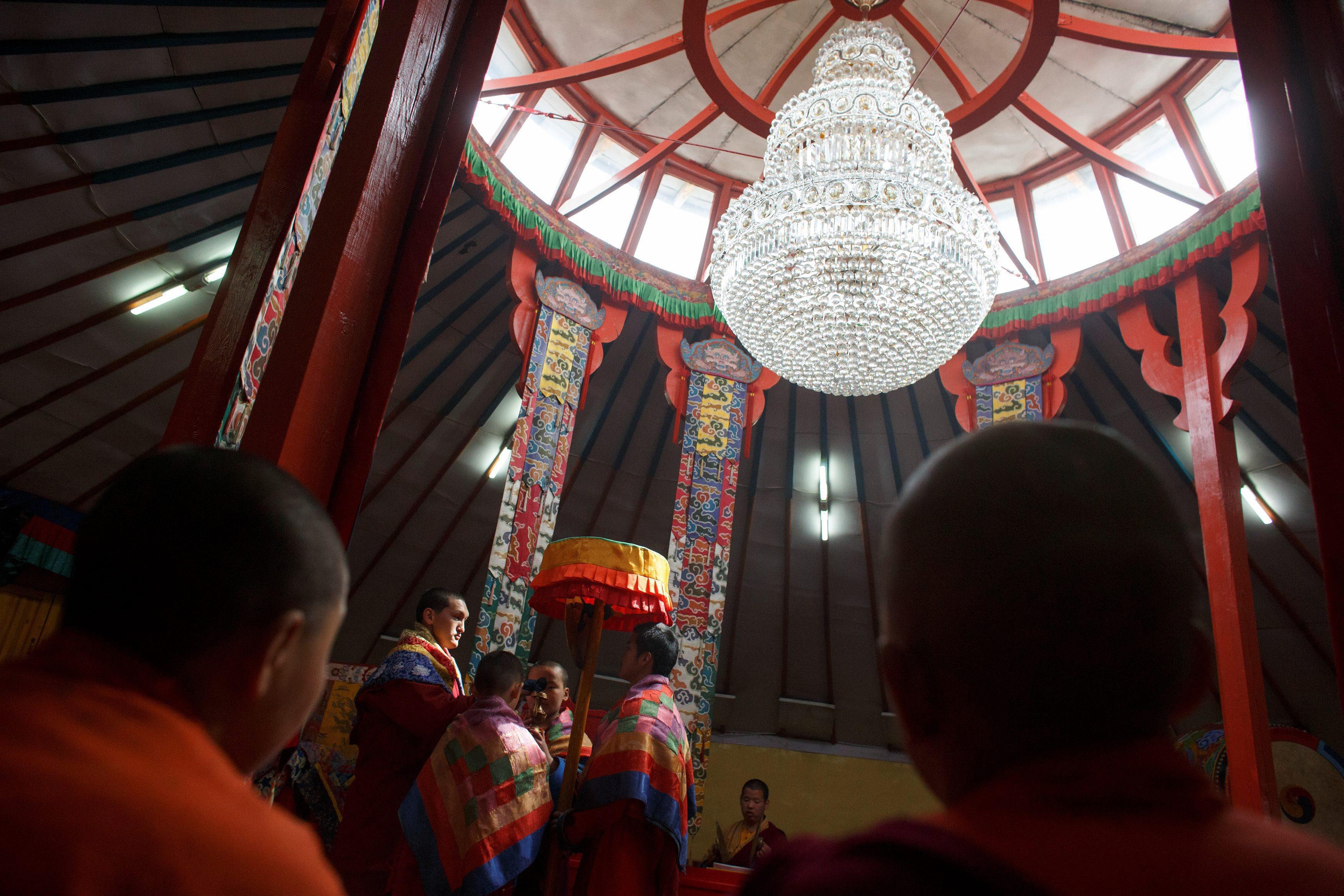 The Wider Image: Mongolia's millennial monks