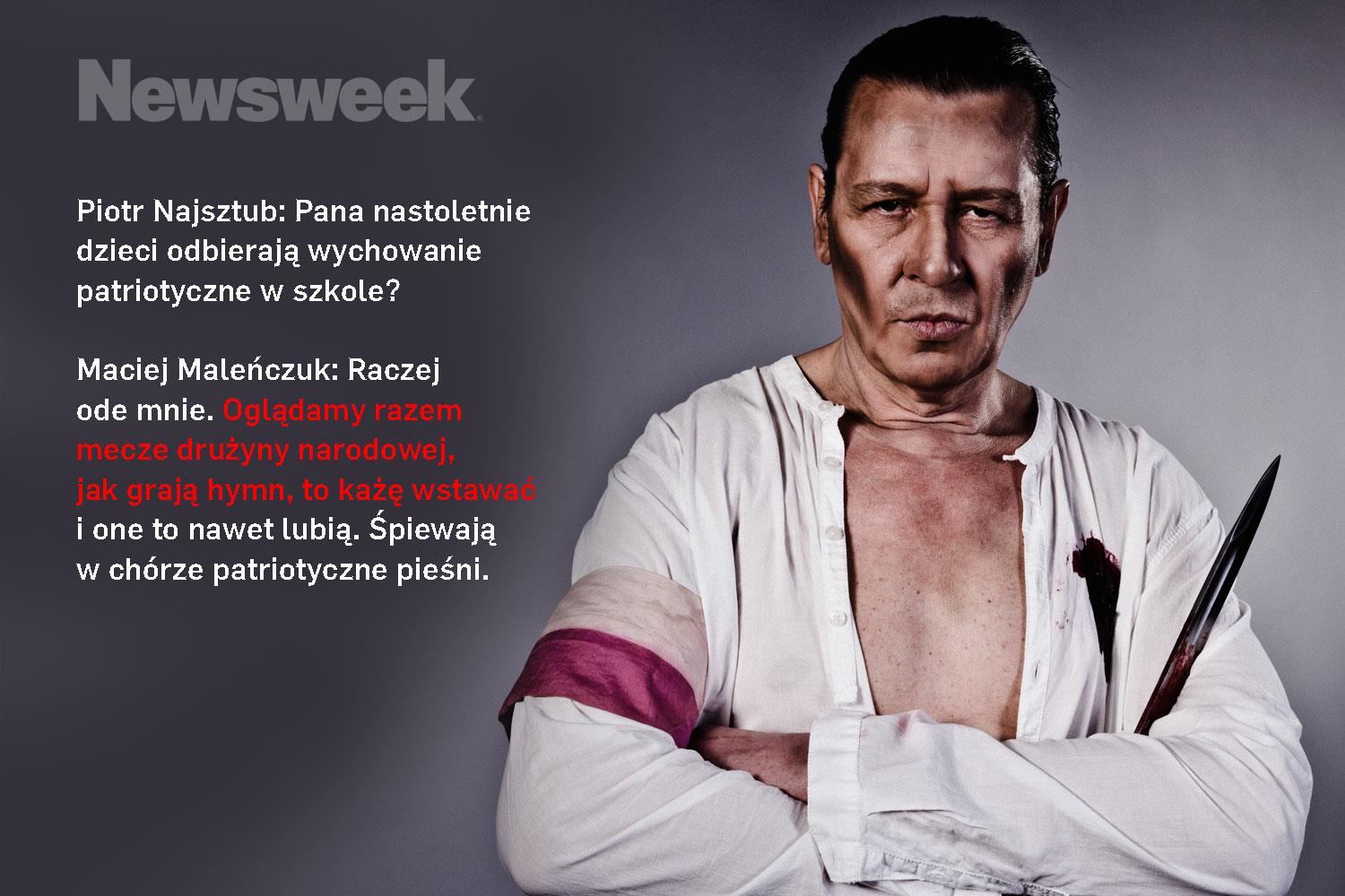 Maciej Maleńczuk dla Newsweeka 