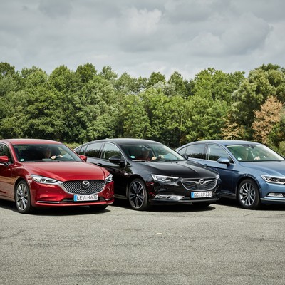 Mazda 6 kontra Opel Insignia, Volkswagen Passat - diesle nadal w dobrej formie