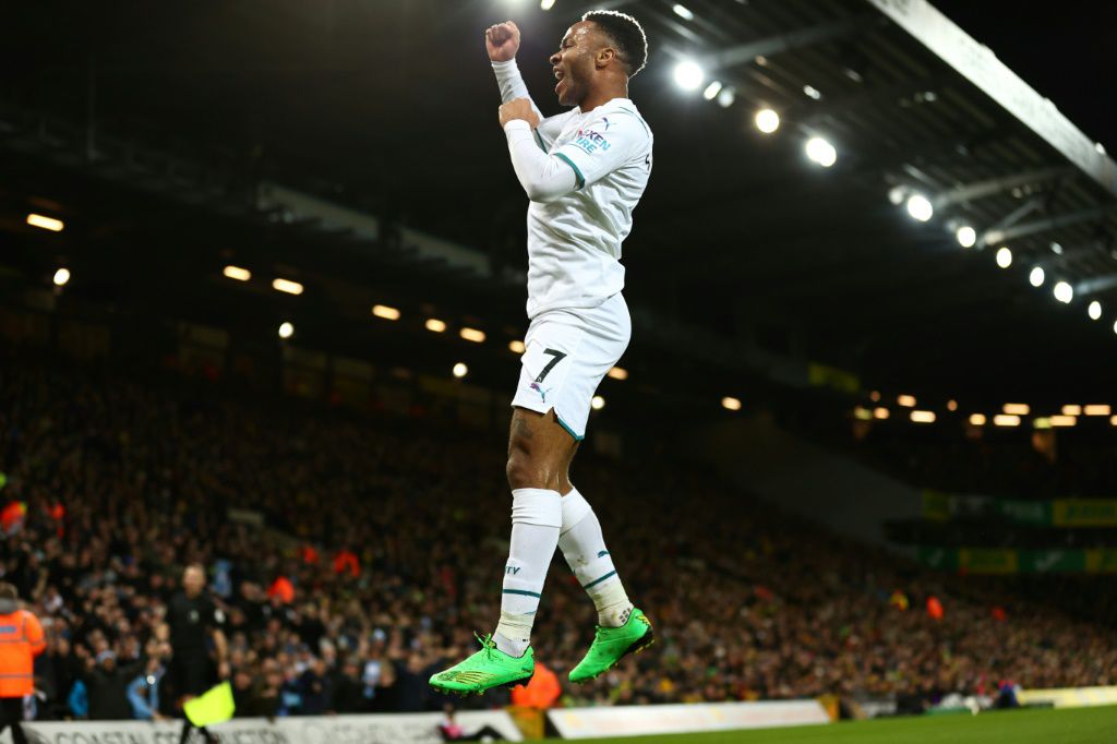 Sterling hat-trick extends Man City lead, toothless Man Utd held by Southampton