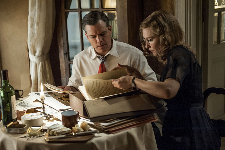 Matt Damon i Cate Blanchett w filmie