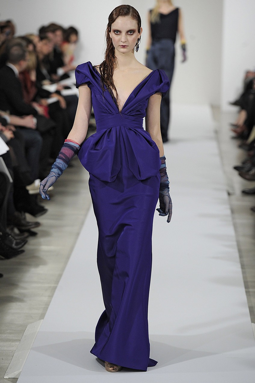 Oscar de la Renta - pokaz Jesień Zima 2013/2014/ fot. Getty Images