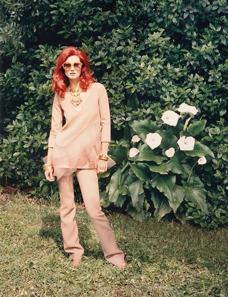 Ognistowłosa Małgosia Bela w sesji dla W Magazine / Venetia Scott / W Magazine