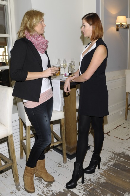Otylia Jędrzejczak i Karolina Malinowska