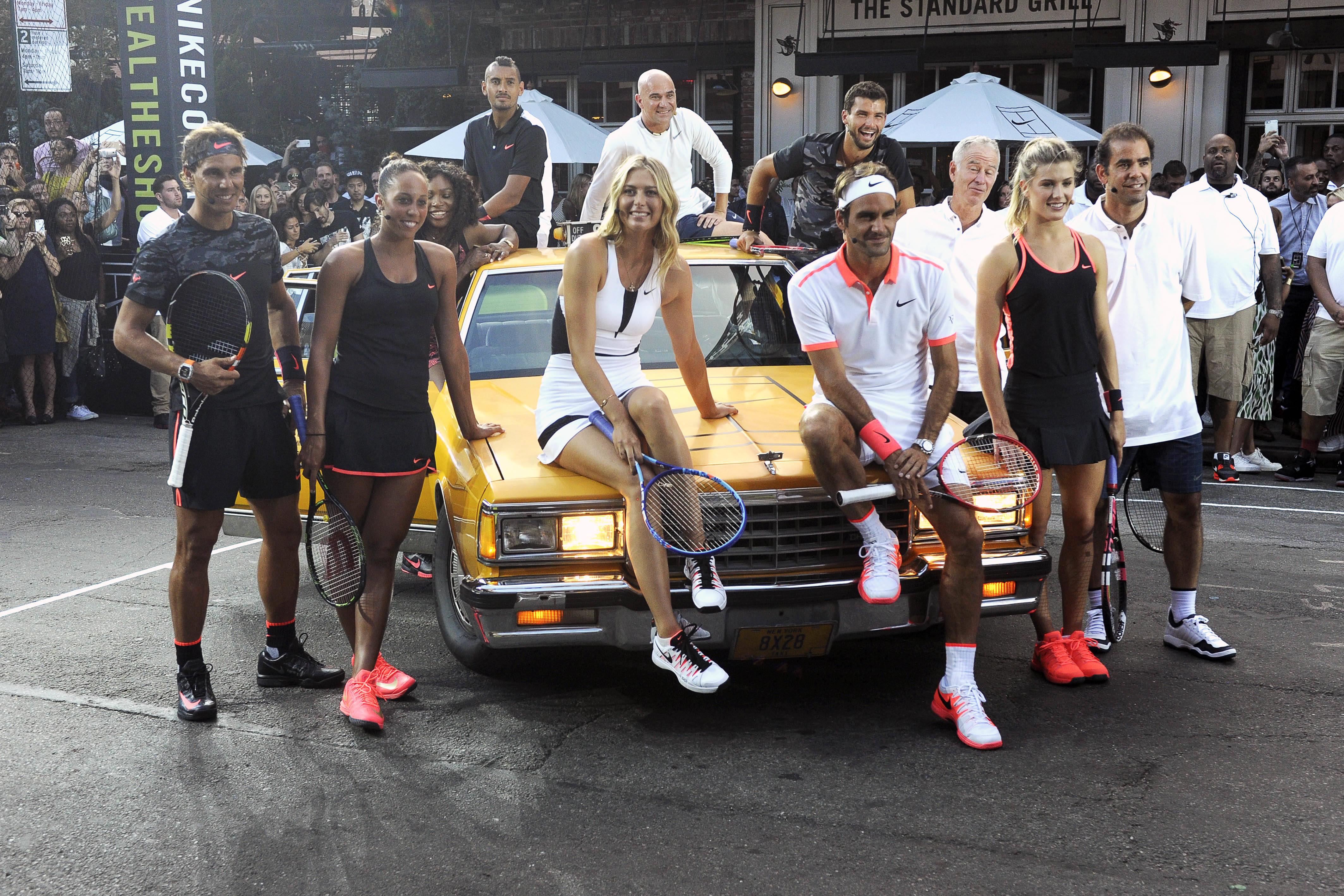 Nike's 'NYC Street Tennis' Event in New York