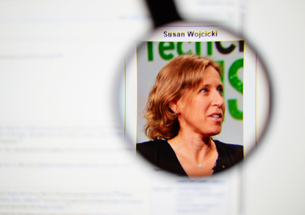 O Susan Wojcicki już od dłuższego czasu jest głośno i to nie tylko za sprawą magazynu