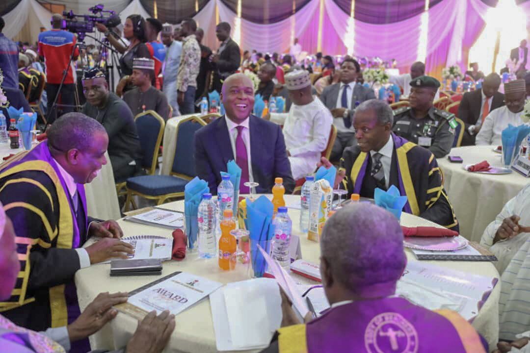 Osinbajo bags Life Bencher award