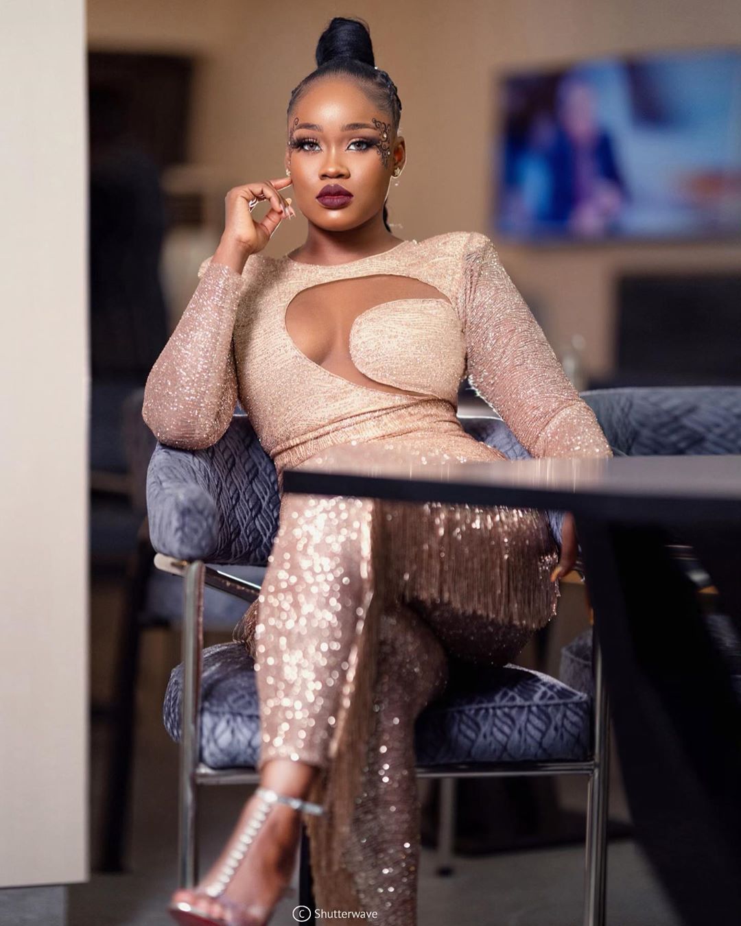 On Wednesday, November 6, 2019, Cynthia Nwadiora popularly known as Cee-C's celebrated her 27th birthday and her fans have gifted her with a shop. [Instagram/CeecOfficial]