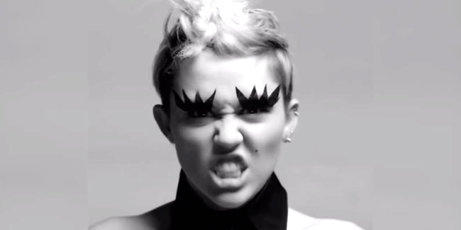 Miley Cyrus w klipie do piosenki