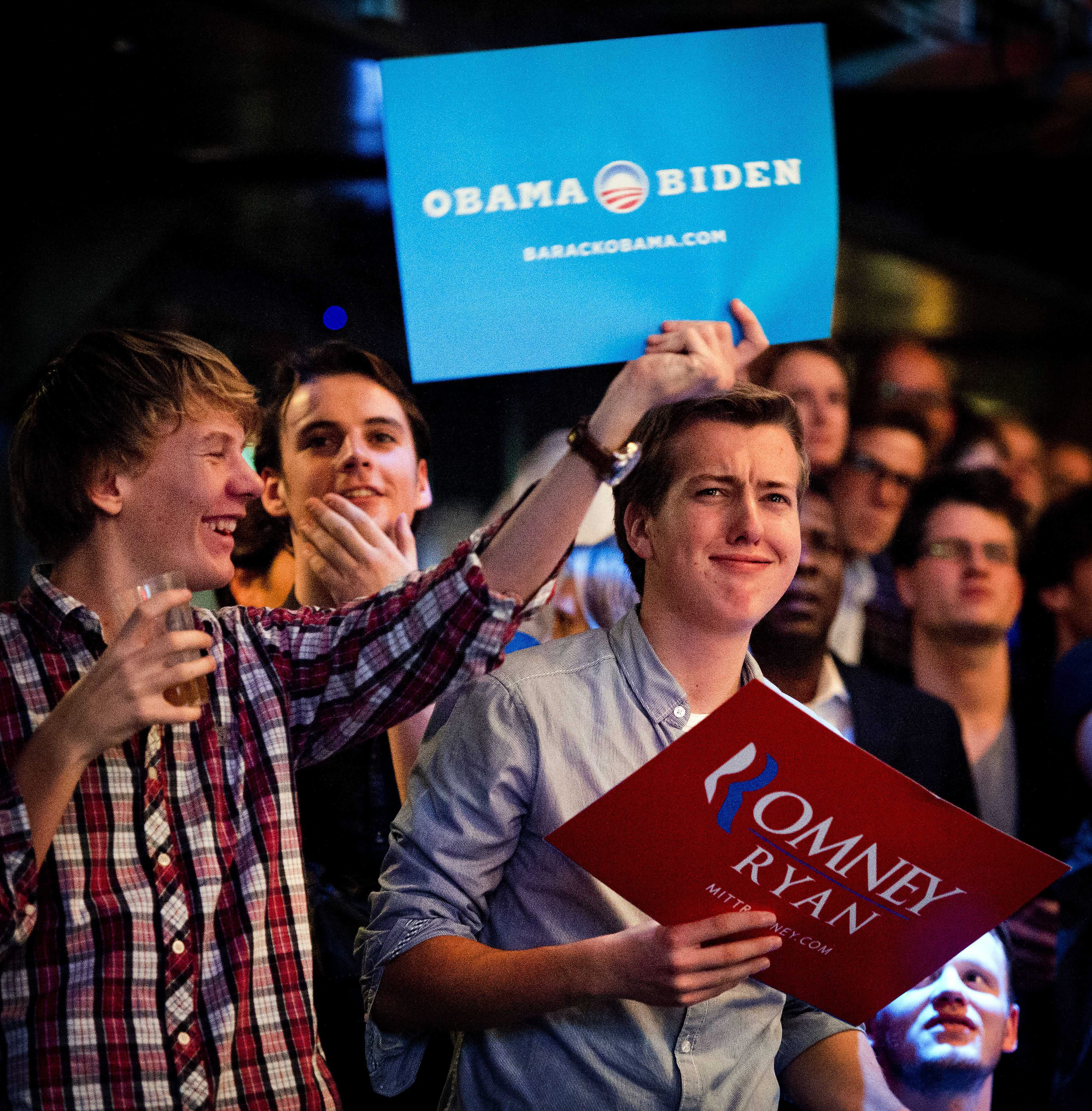 Barack Obama prezydentem USA, smutek zwolenników Romneya