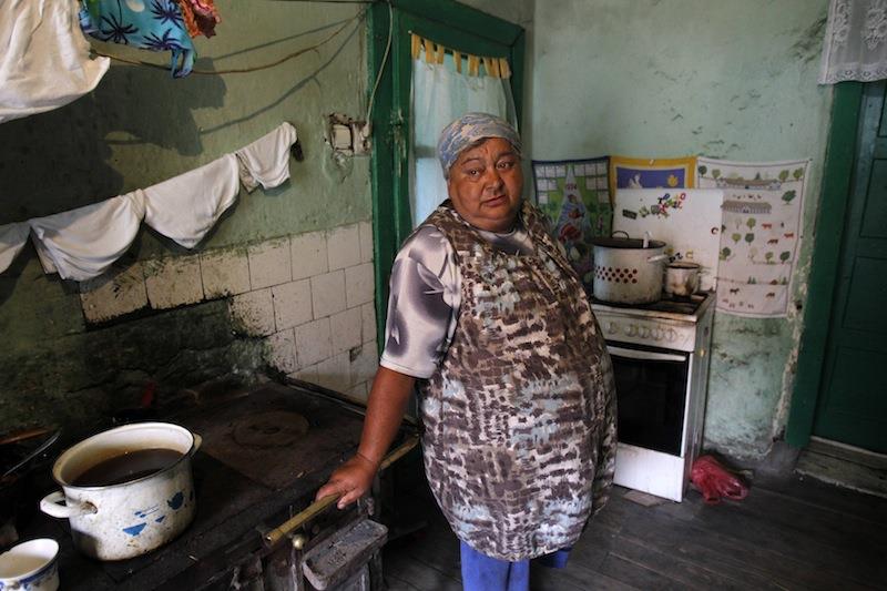 Aninoasa Rumunia baba kobieta bieda