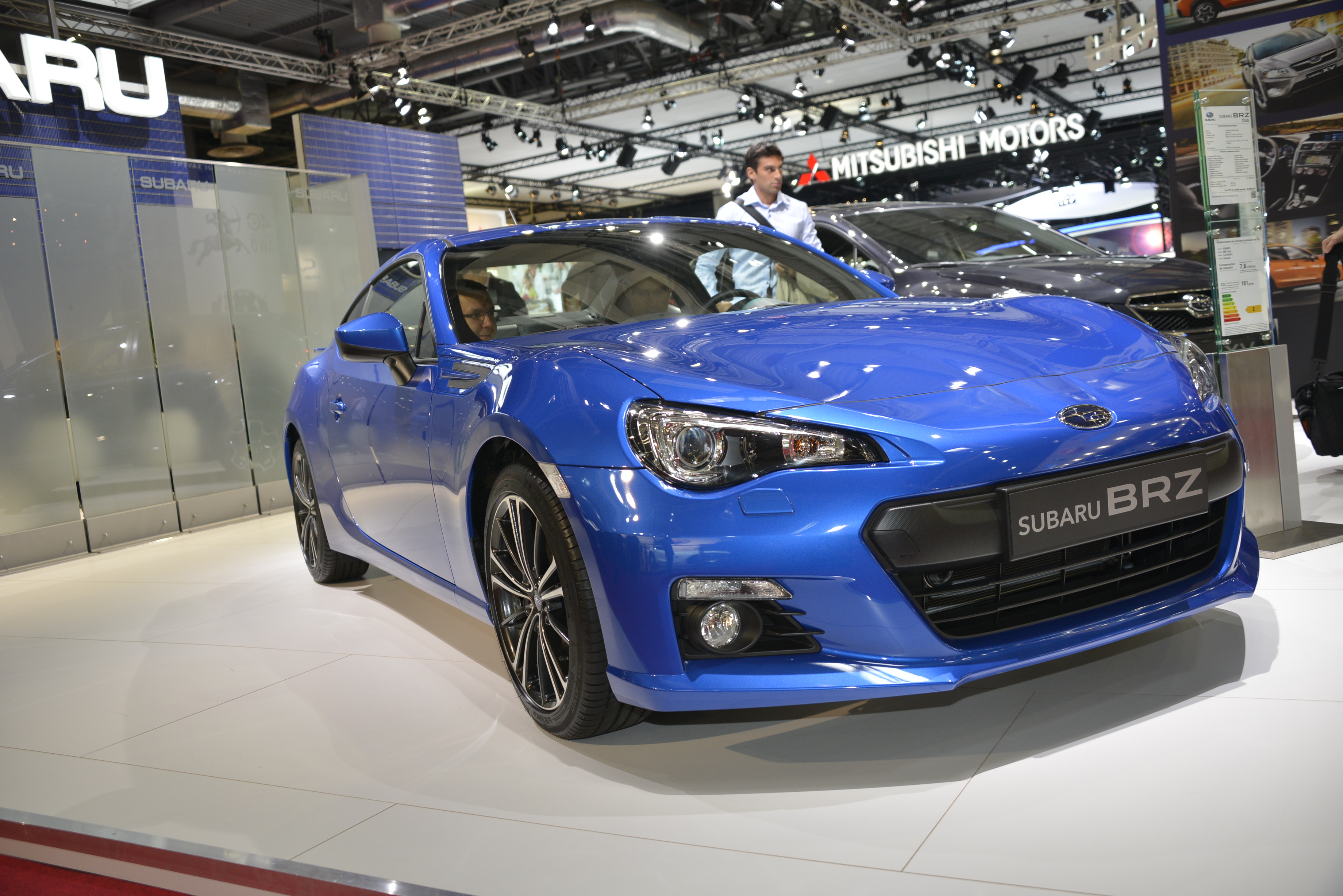 Subaru BRZ to sportowy samochód skonstruowany wspólnie a Toyotą. Skrót