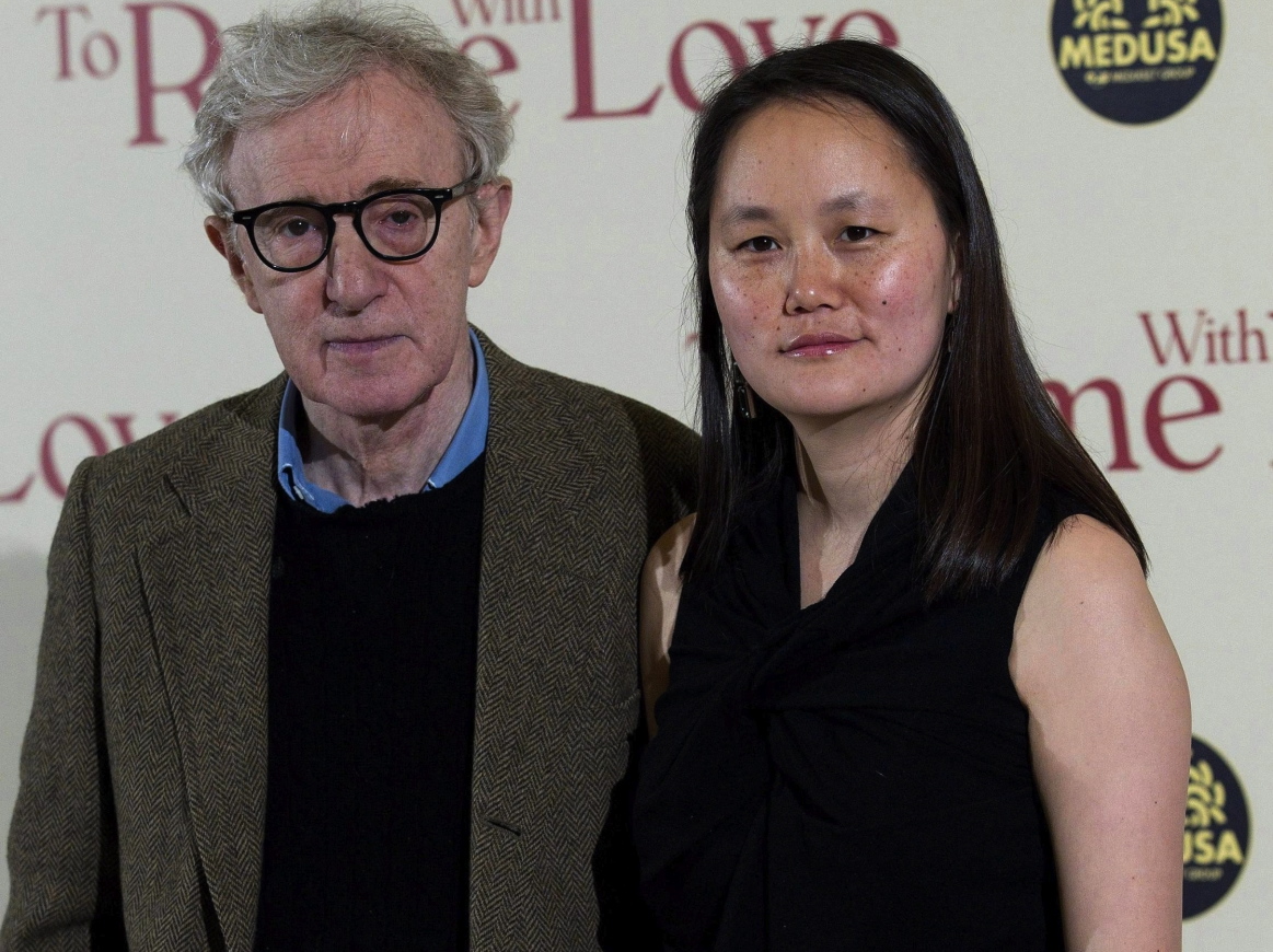 Woody Allen i jego żona Soon Yi