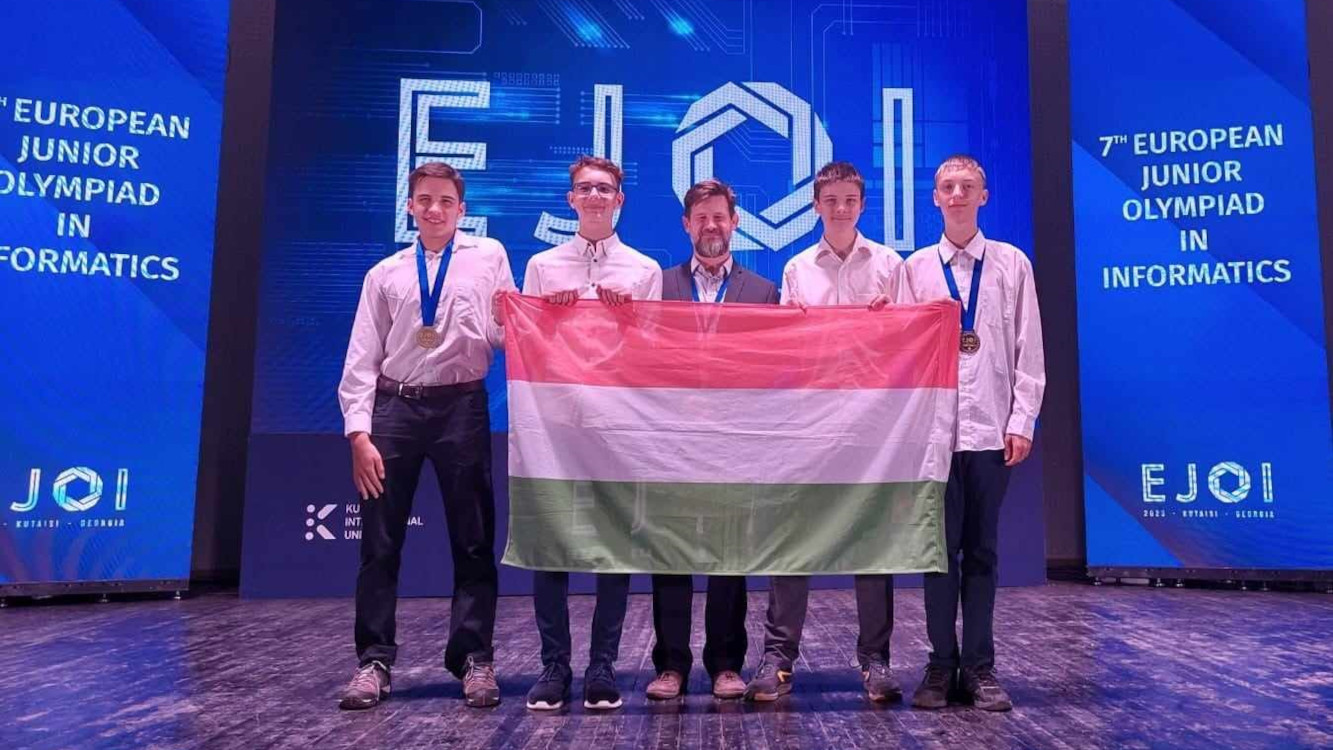 Európai Junior Informatikai Diákolimpia: arany- és bronzérmet is szereztek a magyar diákok