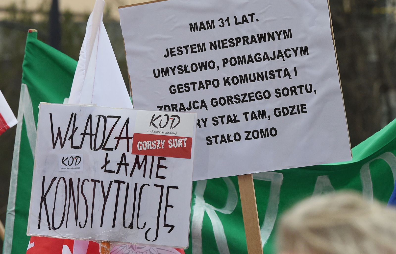 Manifestacja KOD