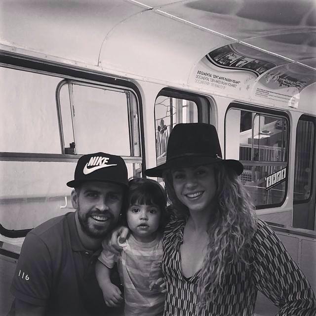Pique, Shakira i ich synek