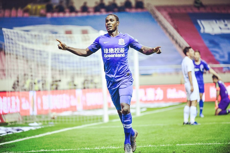 Odion Ighalo joined Shenhua in February 2019 and his current contract expires in December 2022 (Instagram/Odion Ighalo)