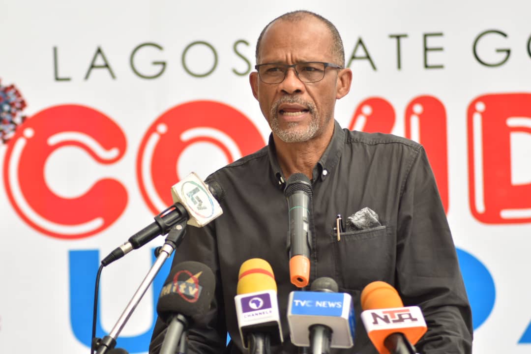 Lagos state Commissioner for Health, Prof. Akin Abayomi says Lagos may consider anotehr lockdown.[Twitter/@akinabayomi]
