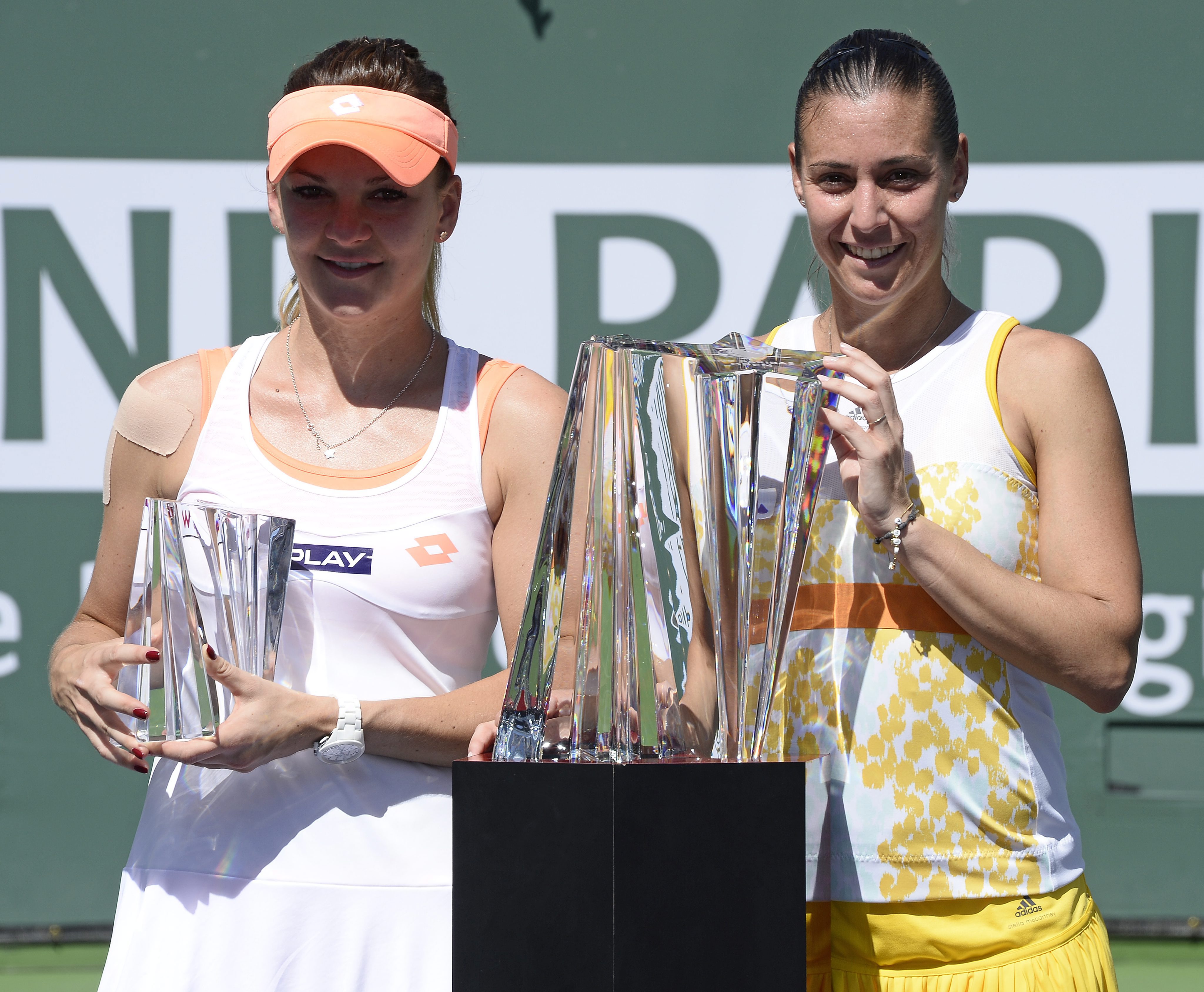 Agnieszka Radwańska w finale Indian Wells przegrała z bólem