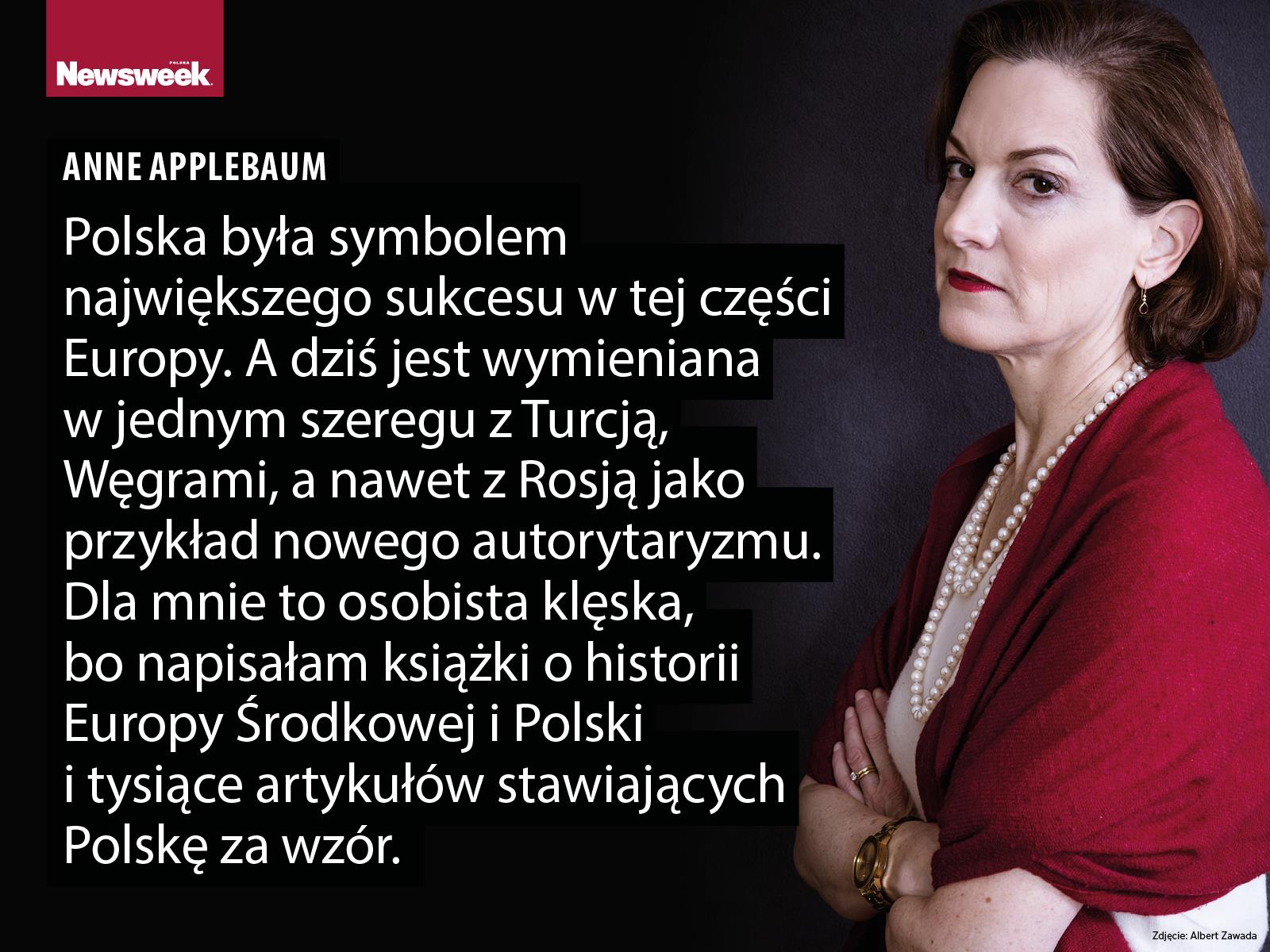 Anne Applebaum polityka dziennikarstwo